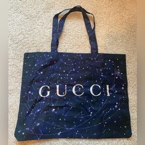 Gucci Midnight Blue Tote Dust Bag